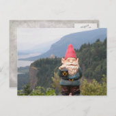Vista Gnome Postkarte (Vorne/Hinten)
