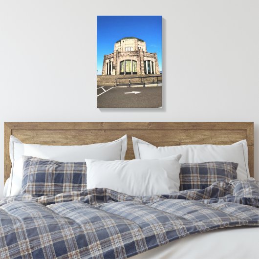 Vista House, Columbia River Gorge, Oregon Leinwanddruck (Insitu (Schlafzimmer))