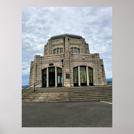 Vista House, Columbia River Gorge, Oregon Poster (Vorne)
