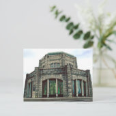 Vista House, Columbia River Gorge, Oregon Postkarte (Stehend Vorderseite)