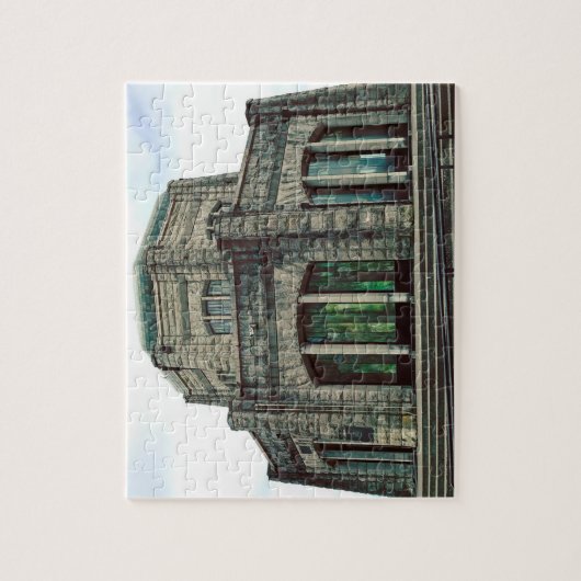 Vista House, Columbia River Gorge, Oregon Puzzle (Vertikal)