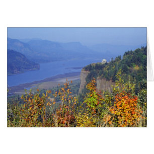 Vista House, hoch auf Crown Point an der Mündung