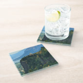 Vista House in Crown Point, Oregon Glasuntersetzer (Schrägansicht)