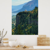 Vista House in Crown Point, Oregon Poster (Küche)