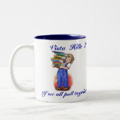 Vista-Hügel Homeschool Ministerium Zweifarbige Tasse (Links)