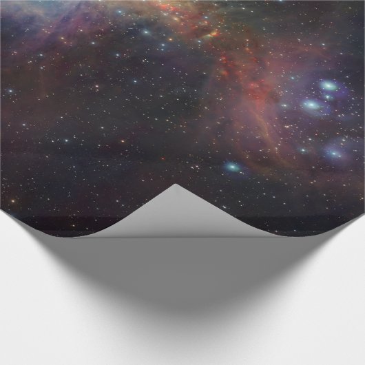VISTA Infrarotansicht des Orions-Nebelflecks Geschenkpapier (Ecke)