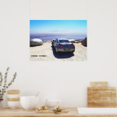 "Vista" Nissan GT-R an der Spitze der Welt Poster (Küche)