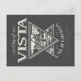 VISTA - SAN DIEGO KALIFORNIA POSTKARTE