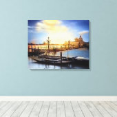 Vista Serena de Veneza Leinwanddruck (Insitu (Holzboden))