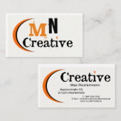 Vistenkarte "Creative" Visitenkarte (Vorne/Hinten)