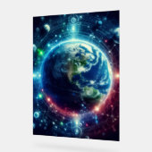 Visual Multiverse Theory Parallel Universes on a Acrylschild (Winkel)