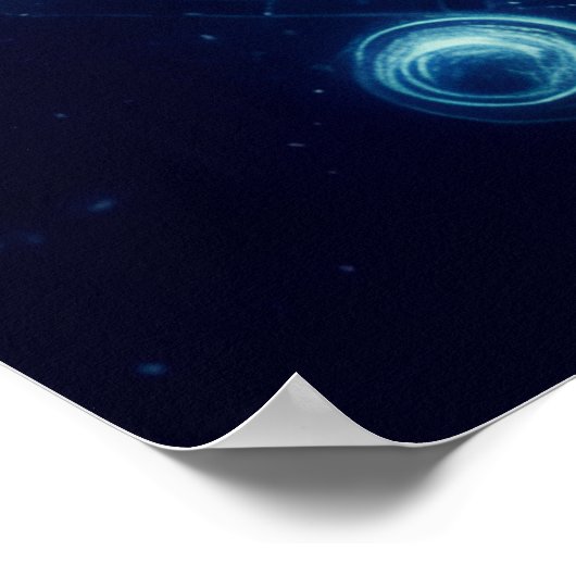 Visual Multiverse Theory Parallel Universes on a Poster (Ecke)