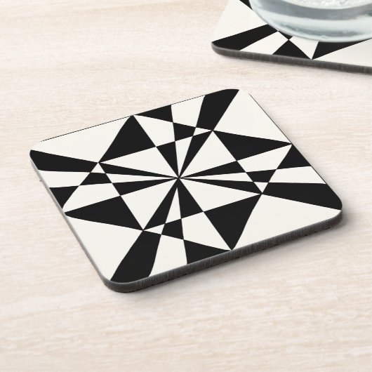 Visual Pull | Modern Getränkeuntersetzer (Linke Seite)