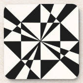 Visual Pull | Modern Getränkeuntersetzer (Vorderseite)