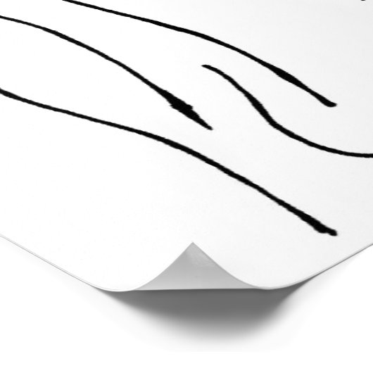 'Visualisieren' Poster (Ecke)