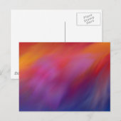 Visualisierung abstrakt postkarte (Vorne/Hinten)