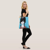 Visualisierung Canvas-Beutel Tasche (Am Model)