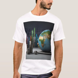 Visualisierung der Finanzinklusion in Schwellenlän T-Shirt
