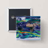 Visualisierung der globalen Winde. Button (Vorne & Hinten)