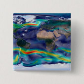 Visualisierung der globalen Winde. Button (Vorderseite)