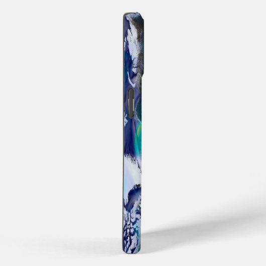 Visualisierung der globalen Winde. Case-Mate iPhone Hülle (Rückseite / Rechts)