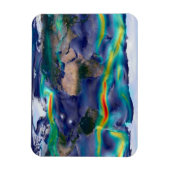 Visualisierung der globalen Winde. Magnet (Vertikal)
