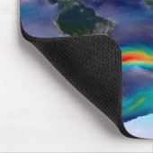 Visualisierung der globalen Winde. Mousepad (Ecke)