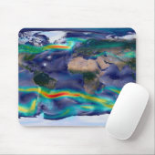 Visualisierung der globalen Winde. Mousepad (Mit Mouse)
