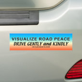 VisualizeRoadPeace. Autoaufkleber (Auf Auto)