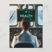 Visualizing HEALTH Get Well Card Postkarte (Vorderseite)