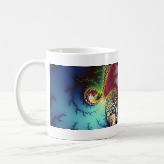 Visuell Cortex Kaffeetasse (Links)