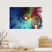 Visuell Cortex Poster (Küche)