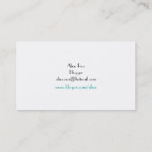 Visuell - Geschäfts-Karte Visitenkarte (Rückseite)