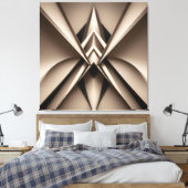 Visuelle Auswirkungen Leinwanddruck (Insitu (Schlafzimmer))