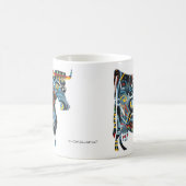 Visuelle Blues: Kuh-Tasse Kaffeetasse (Mittel)