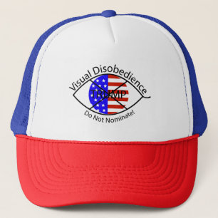 Visuelle Disobedience Trucker Cap - Nominieren Sie Truckerkappe