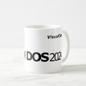 Visuelle DOS 2024-Tasse Kaffeetasse (VorderseiteRechts)