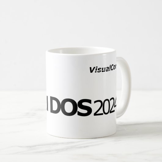 Visuelle DOS 2024-Tasse Kaffeetasse (VorderseiteRechts)