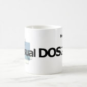 Visuelle DOS 2024-Tasse Kaffeetasse (Mittel)