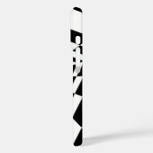 Visuelle Illusion, Monogramm oder Initialzündung Case-Mate iPhone Hülle (Rückseite / Links)