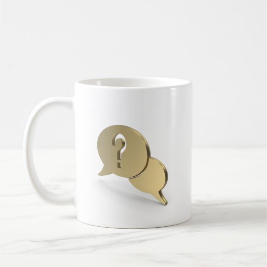 Visuelle Kommunikation Kaffeetasse (Links)