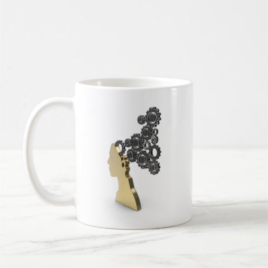 Visuelle Kommunikation Kaffeetasse (Links)