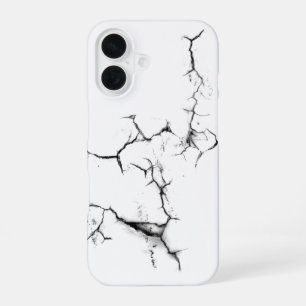 Visuelle Kunst Zeichnung Grunge, Grunge-Textur, mo iPhone 16 Hülle