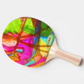 Visuelle Künste 845 Tischtennis Schläger (Seitenansicht)