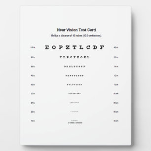 Visuelle Prüfung der Nahsichtprüfkarte Fotoplatte