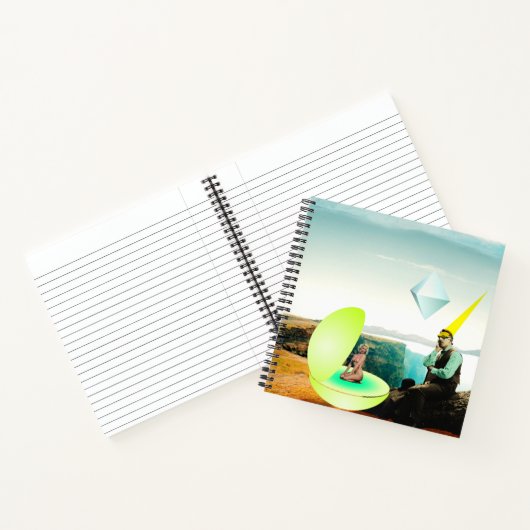 Visuelle Realität Notizblock (Innenseite)