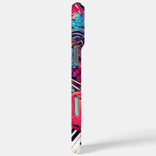 Visuelle Sounds Case-Mate iPhone Hülle (Rückseite / Rechts)