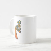 Visuelle Welt Kaffeetasse (Vorderseite Links)