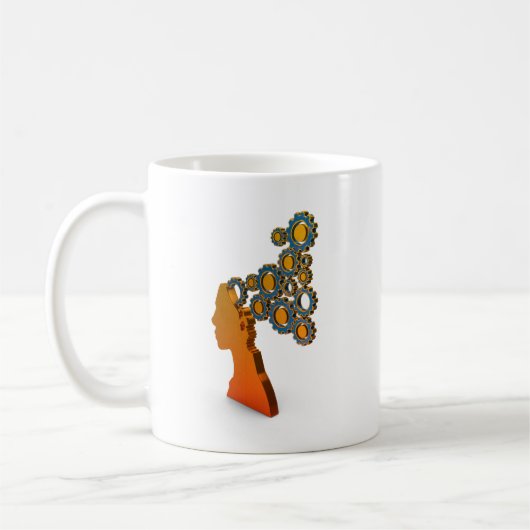 Visuelle Welt Kaffeetasse (Links)