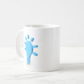 Visuelle Welt Kaffeetasse (Vorderseite Links)